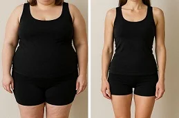 Laser Fat Reduction After and Before
